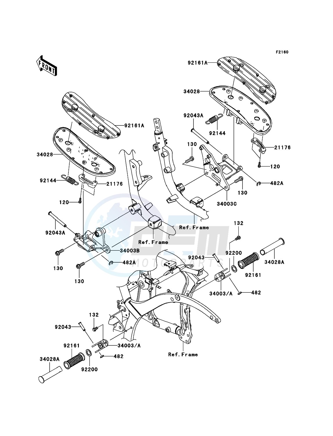 Footrests image