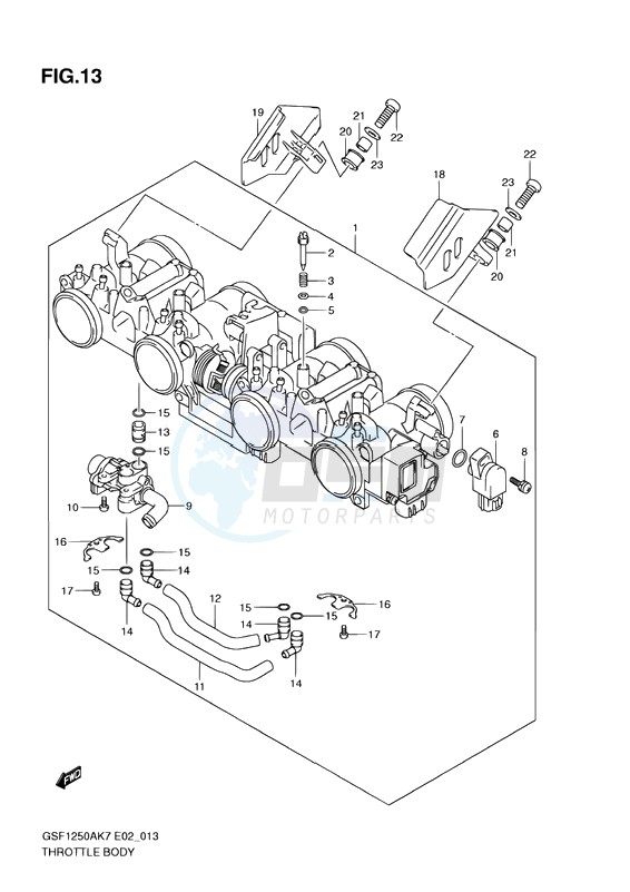 THROTTLE BODY image