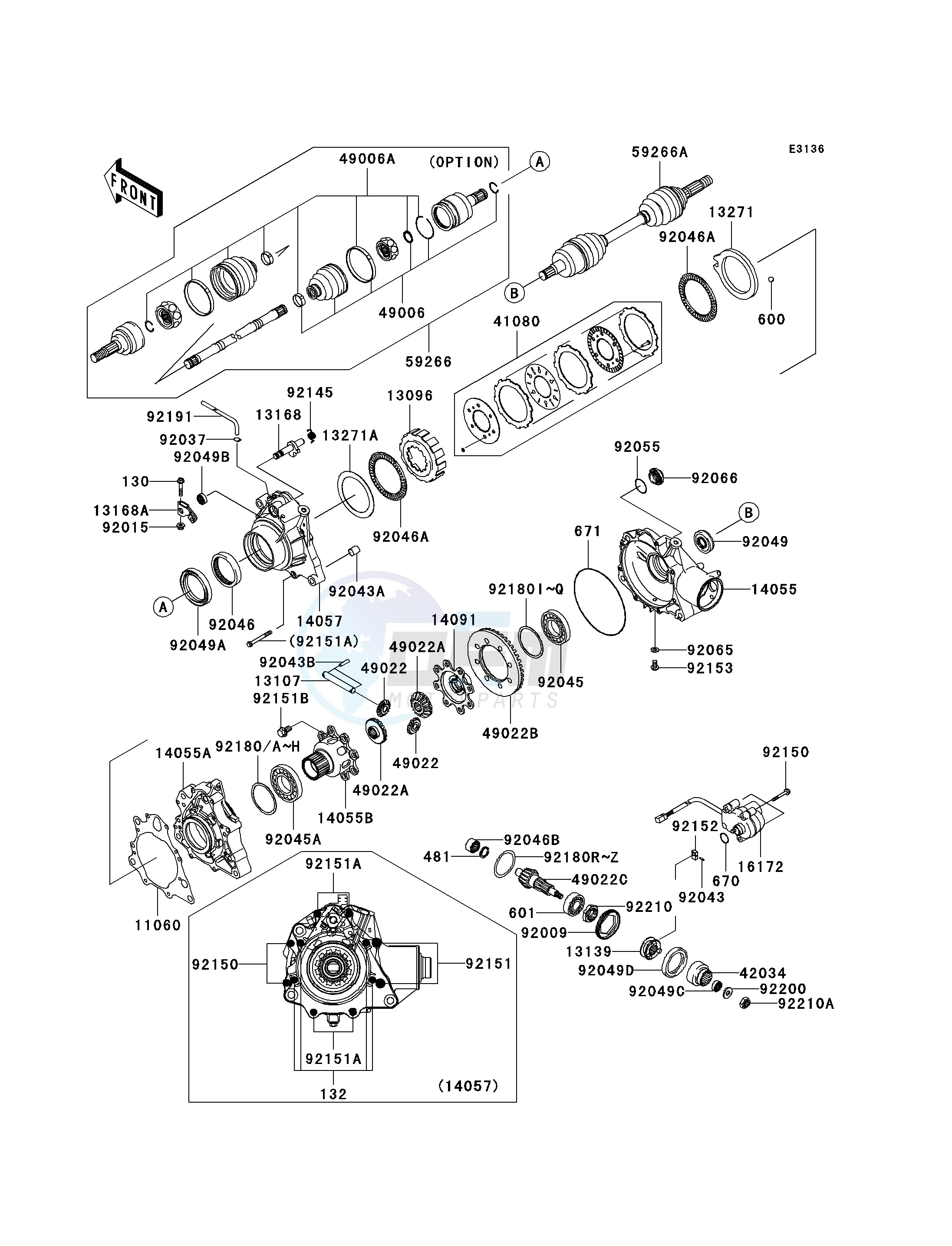 DRIVE SHAFT-FRONT image