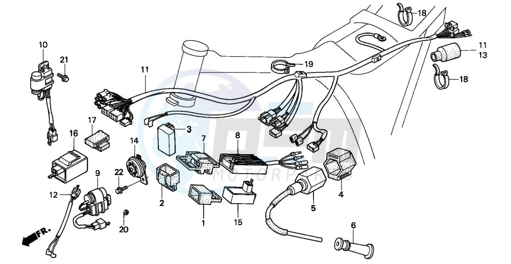 WIRE HARNESS/ IGNITION COIL/C.D.I. UNIT image