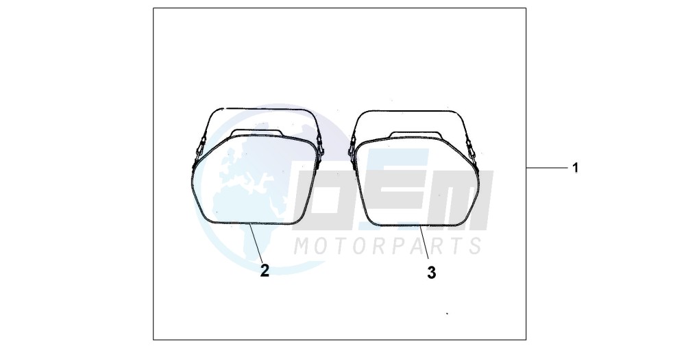 PANNIER INNER BAG SET image