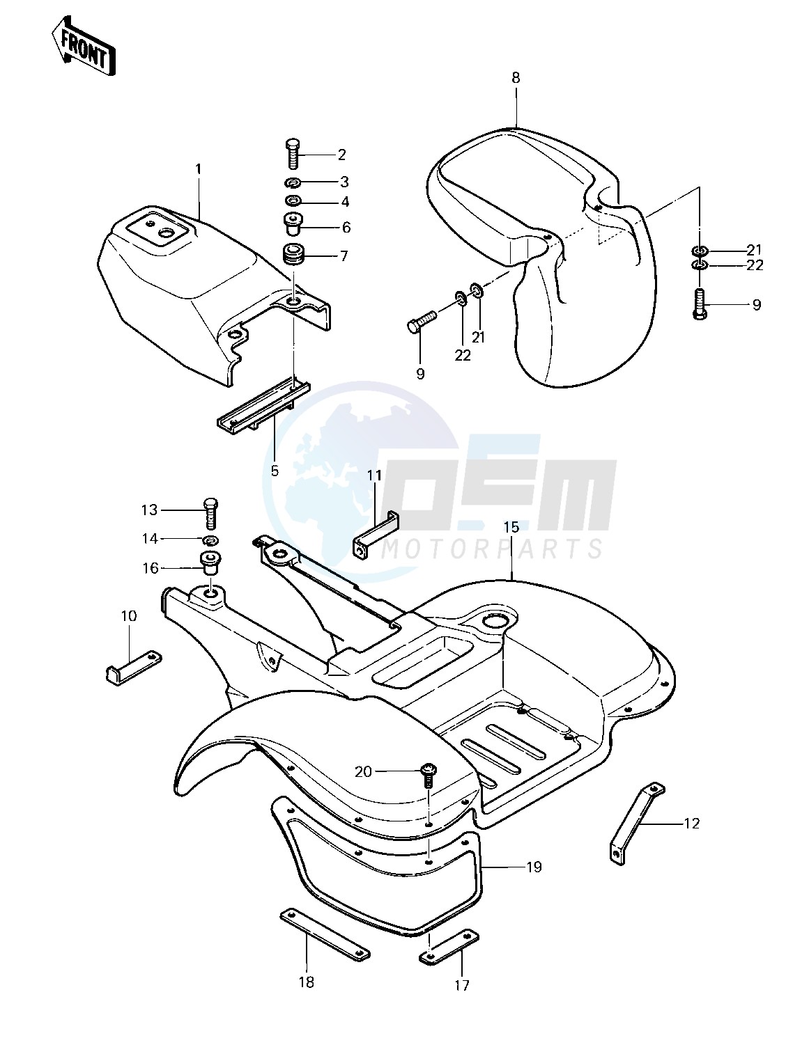 FENDERS_COVER -- 83 A2- - blueprint