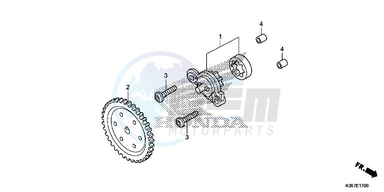 OIL PUMP blueprint