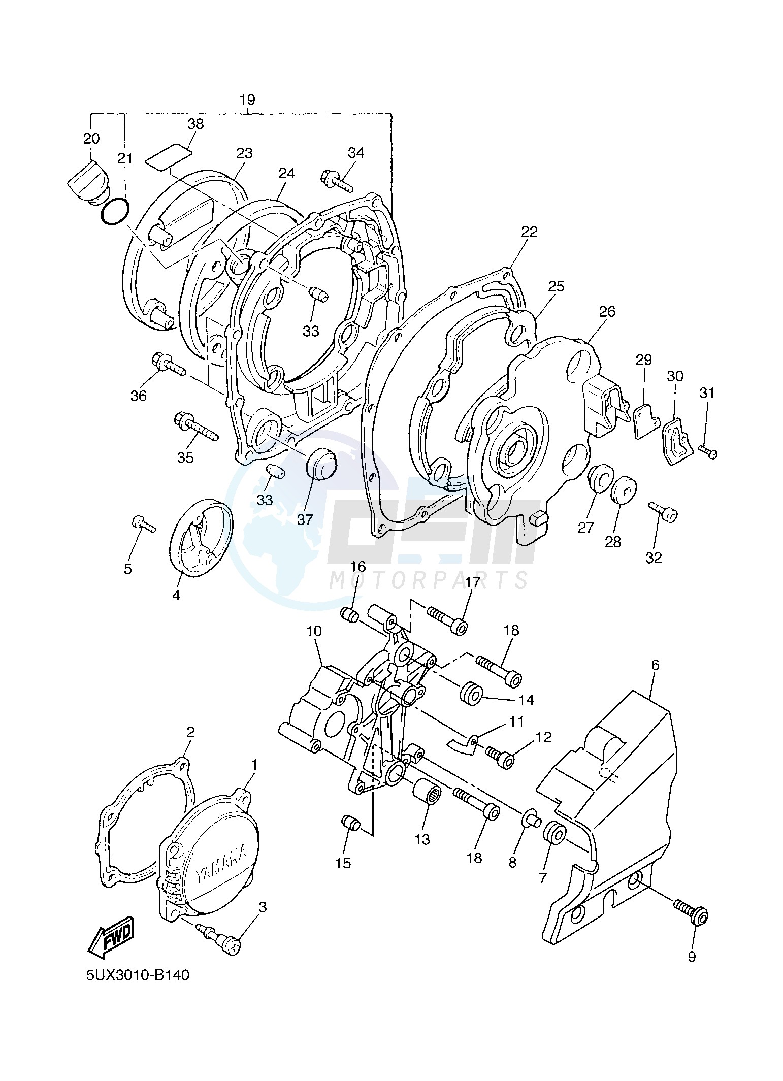 CRANKCASE COVER 1 image