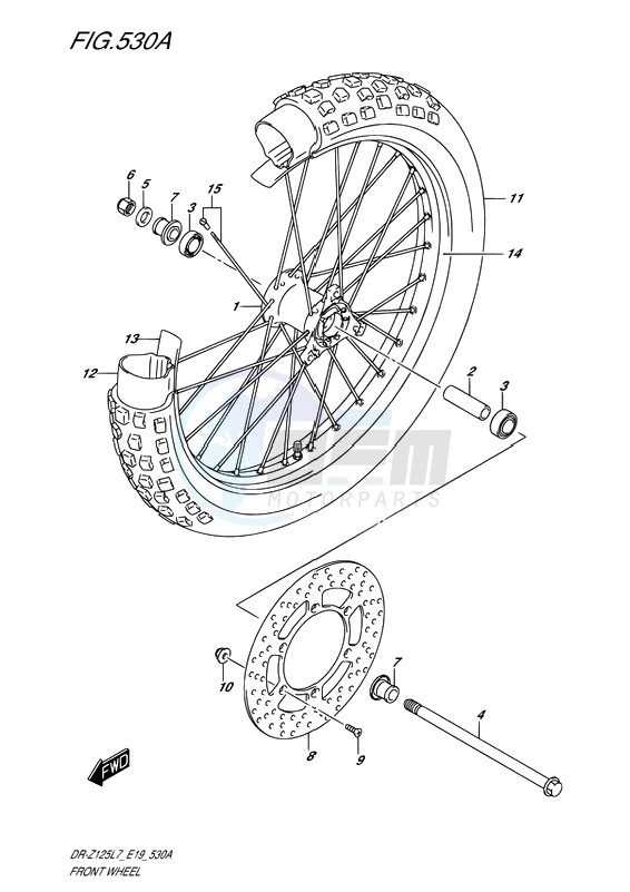 FRONT WHEEL image