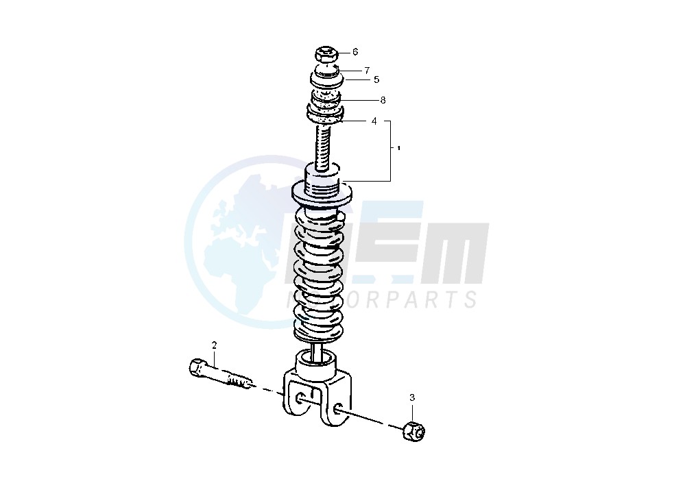 Rear Shock absorber image