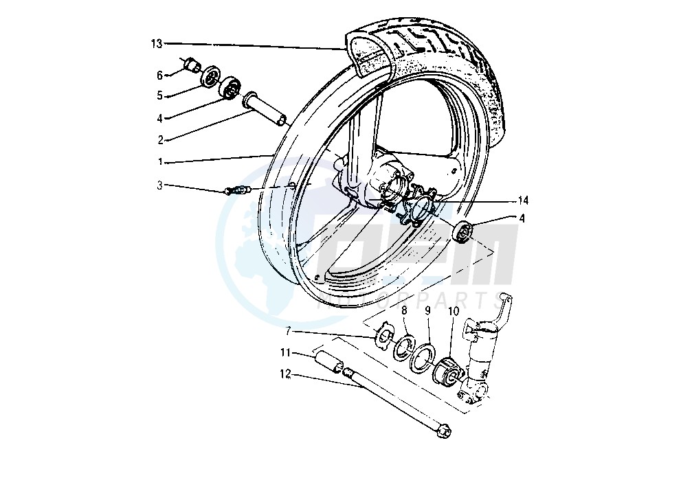 FRONT WHEEL image