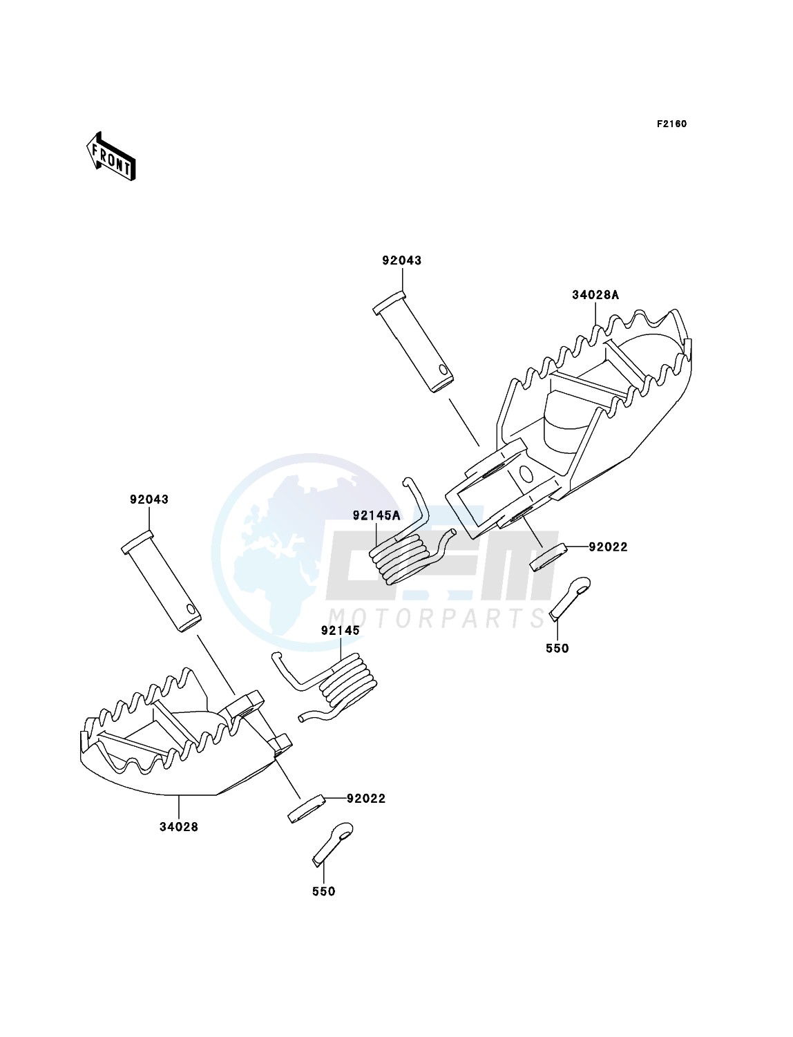 Footrests image