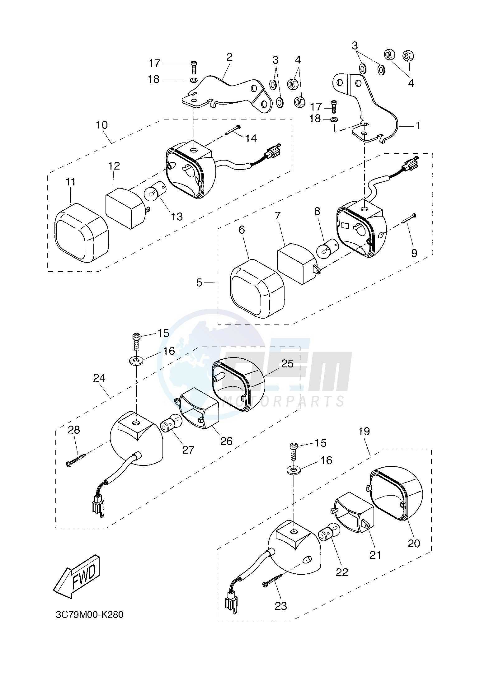 FLASHER LIGHT blueprint