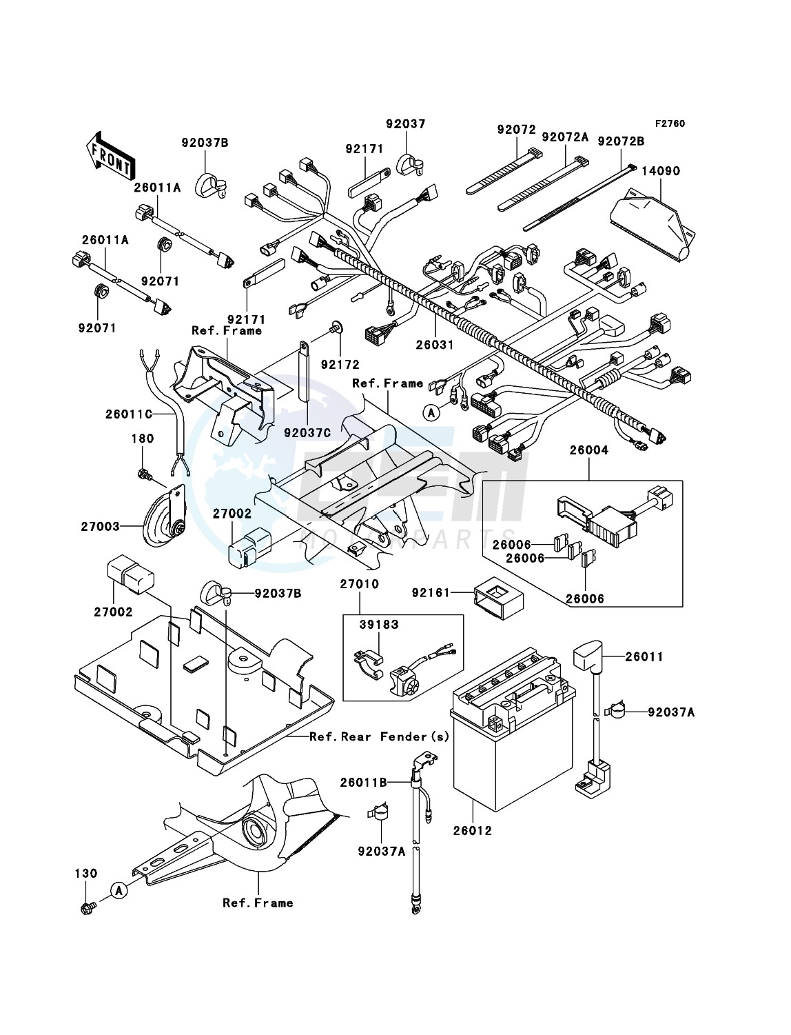 Chassis Electrical Equipment blueprint