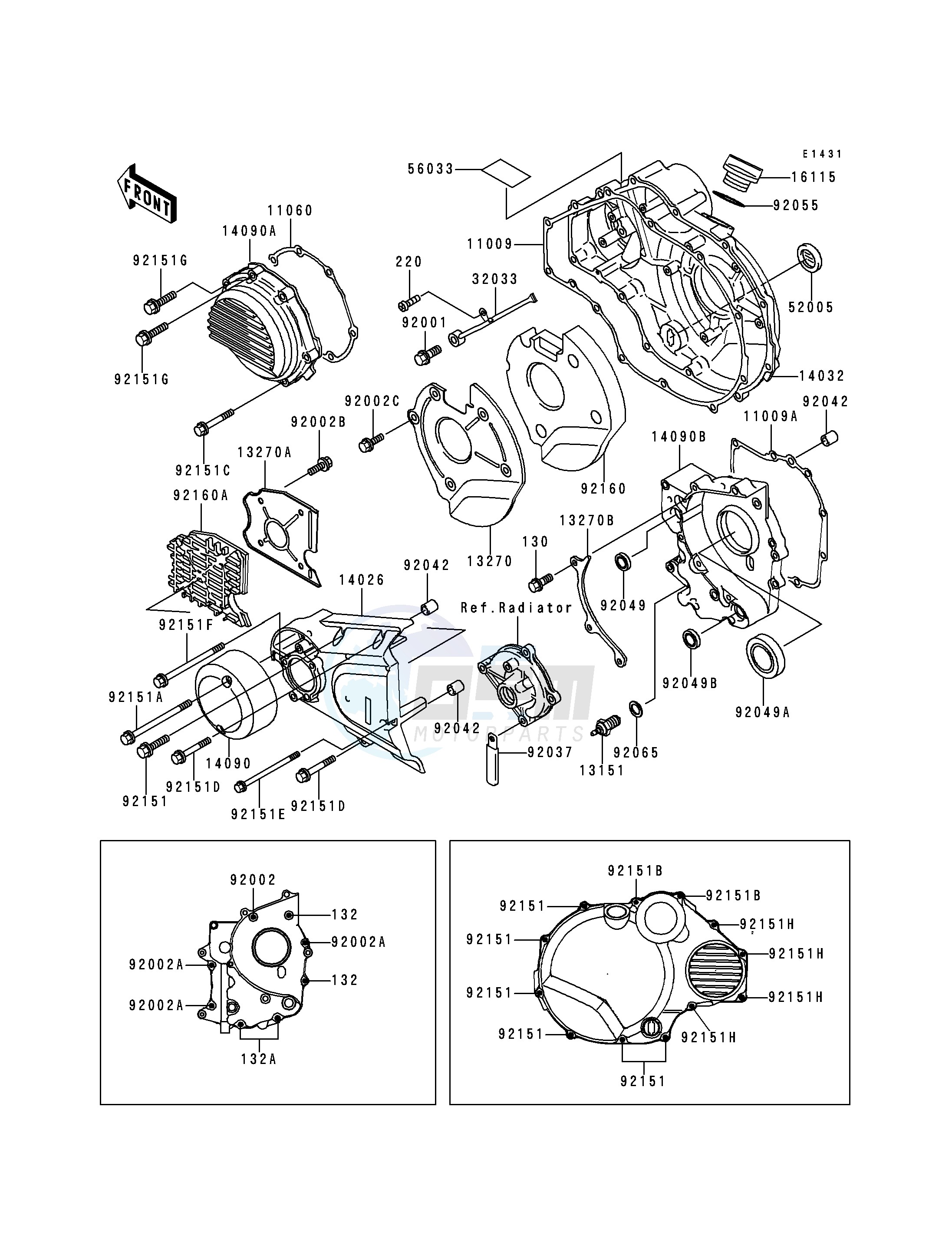 ENGINE COVER-- S- - blueprint