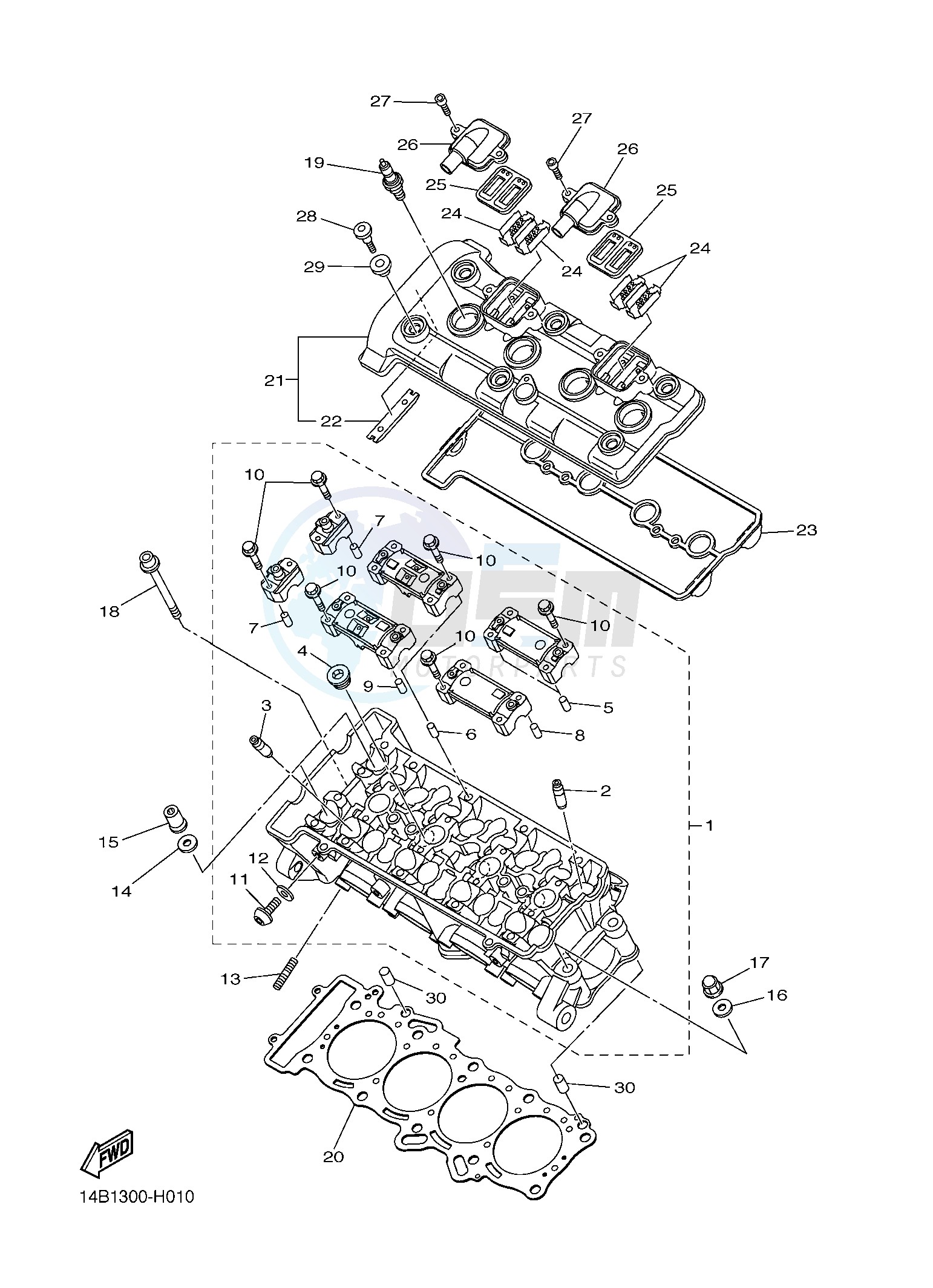 CYLINDER HEAD image