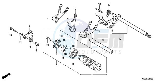 GEARSHIFT DRUM blueprint