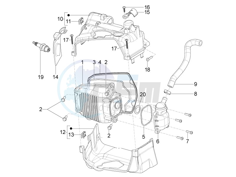 Cylinder head cover image