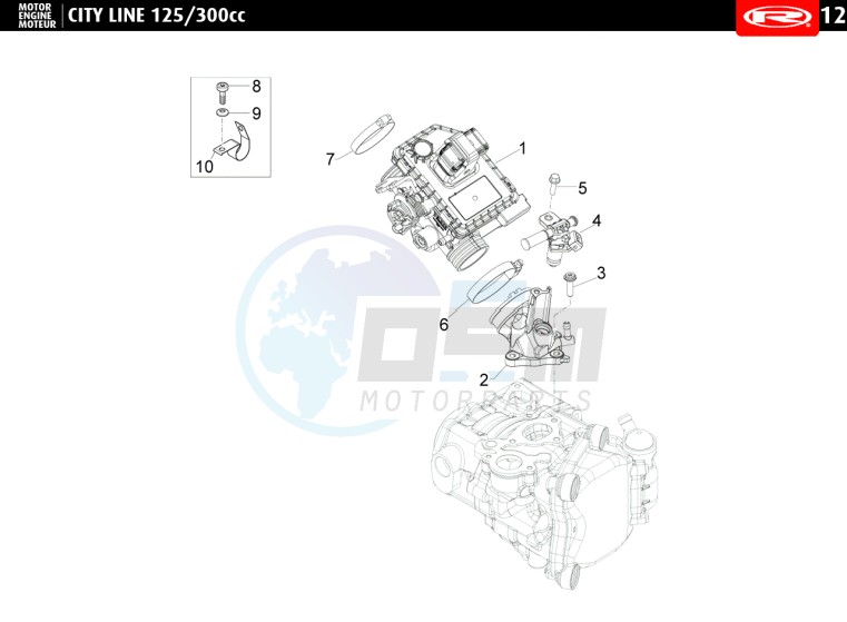 INJECTION SYSTEM  125cc image
