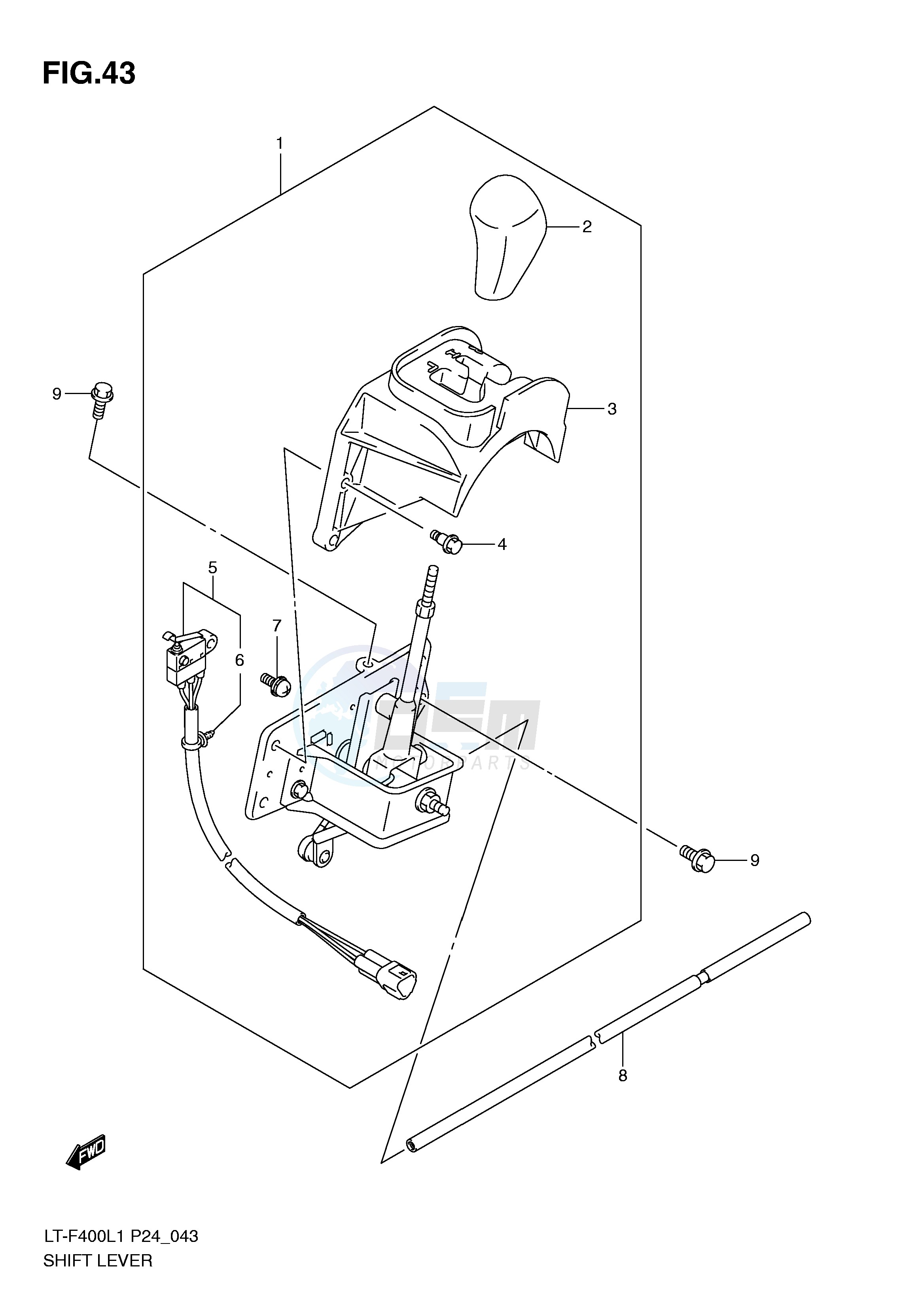 SHIFT LEVER image