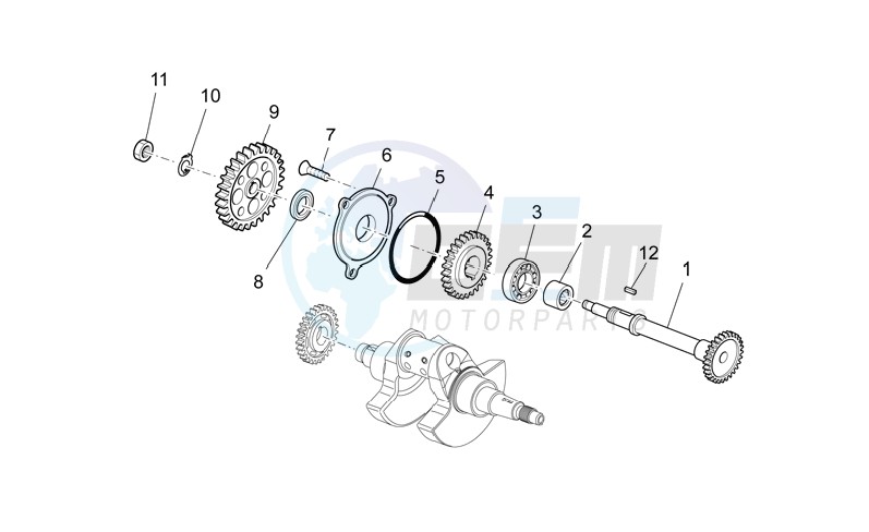 Transmission shaft blueprint