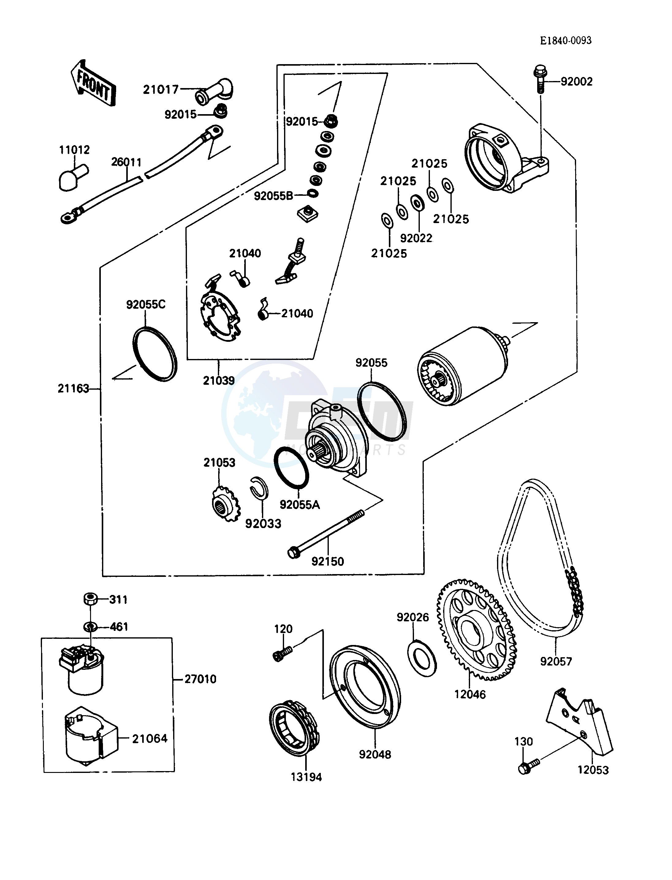 STARTER MOTOR image