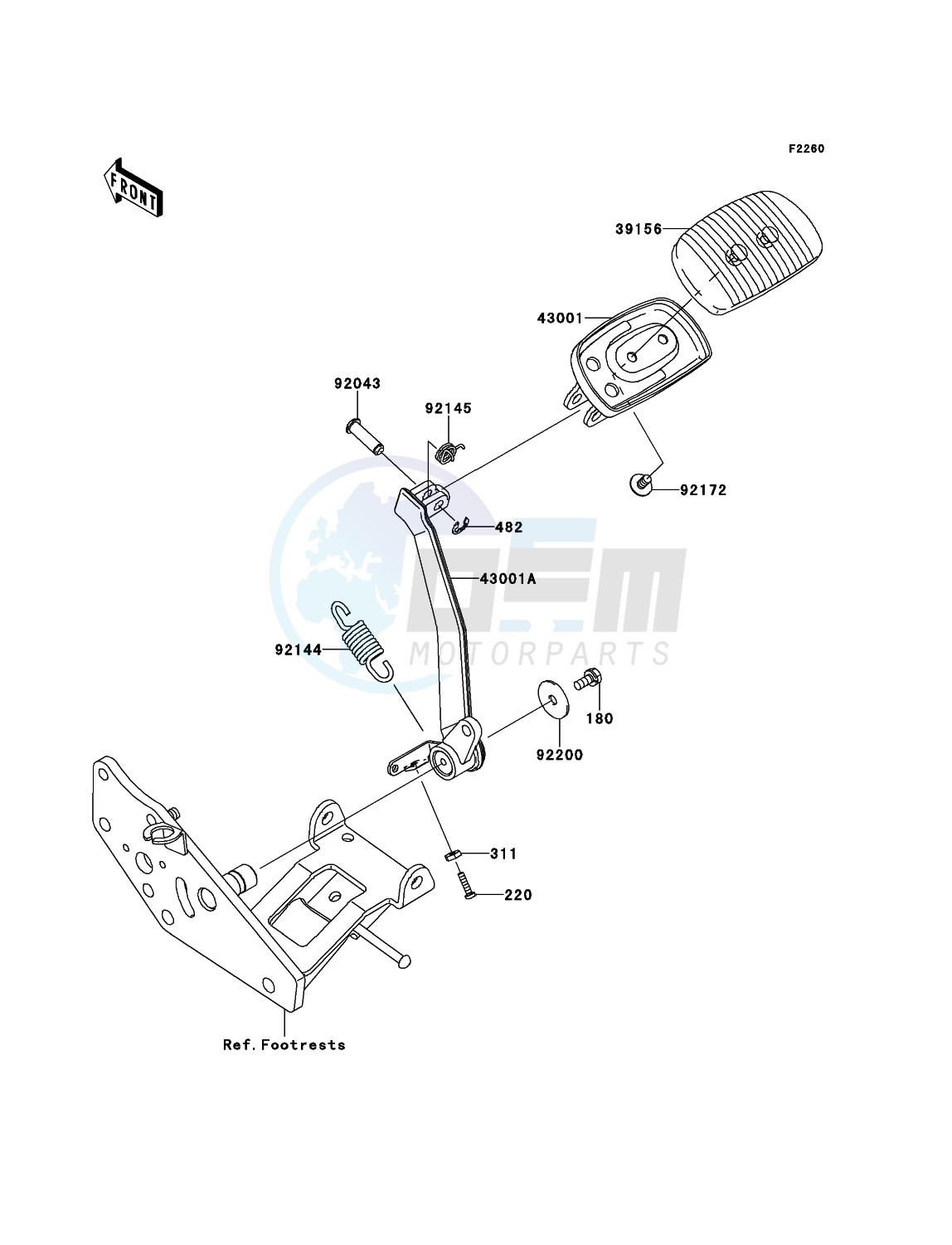 Brake Pedal image