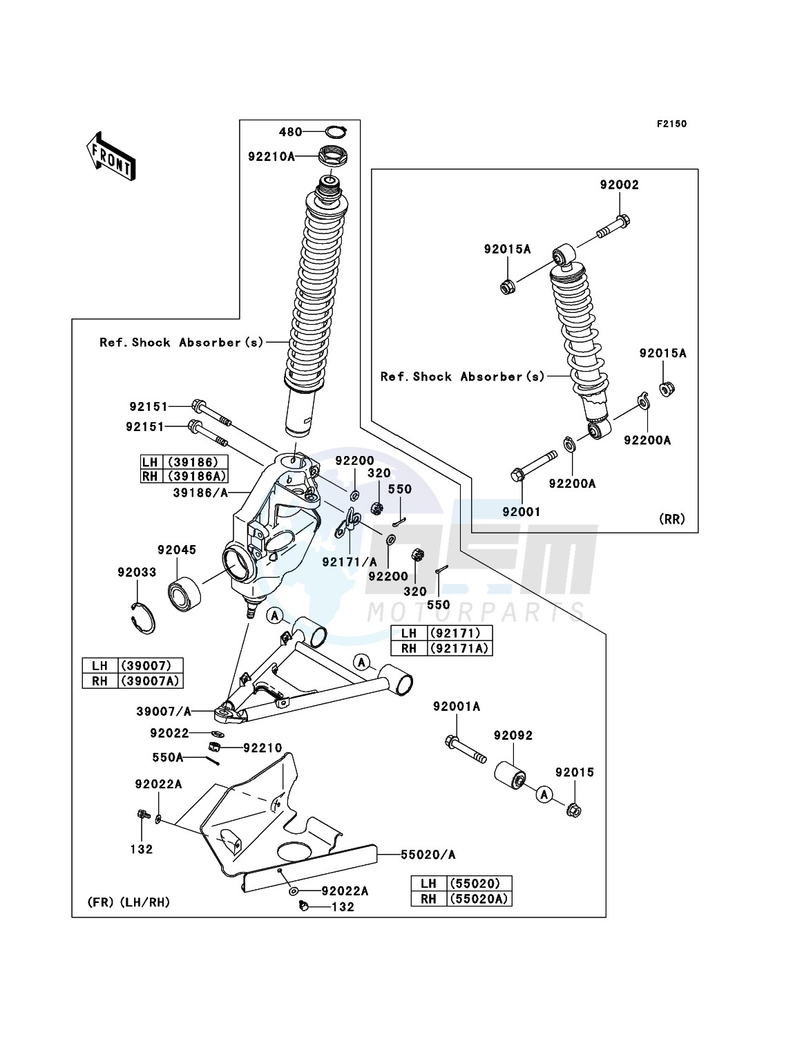 Suspension blueprint