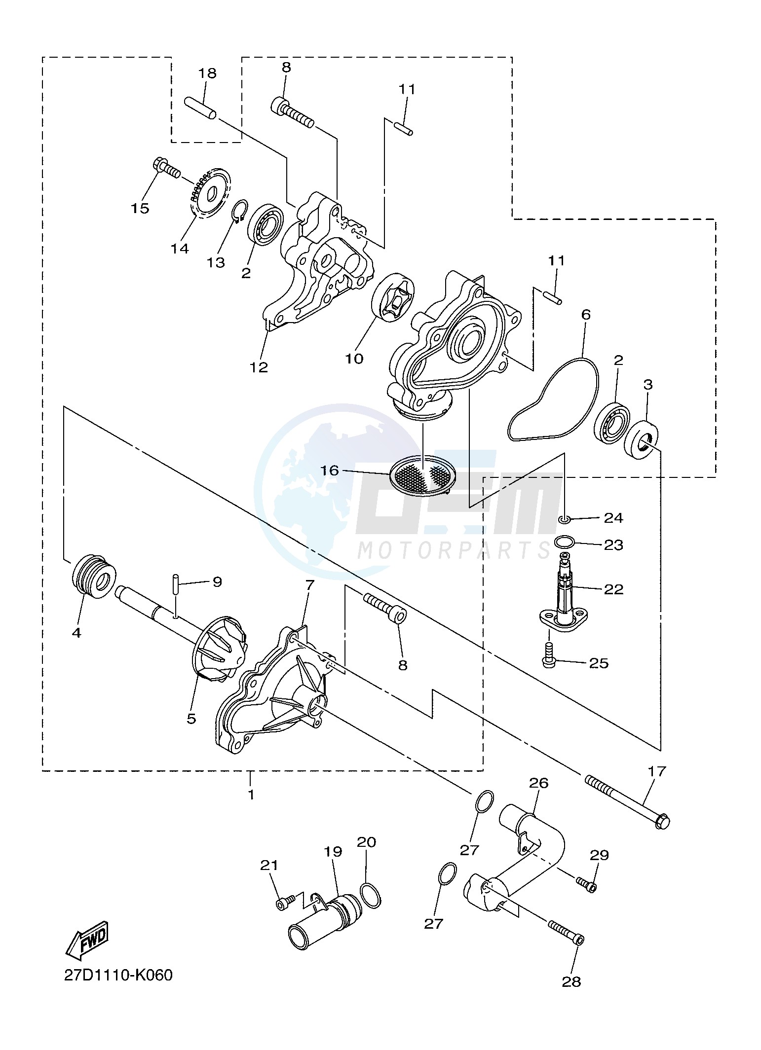 WATER PUMP image