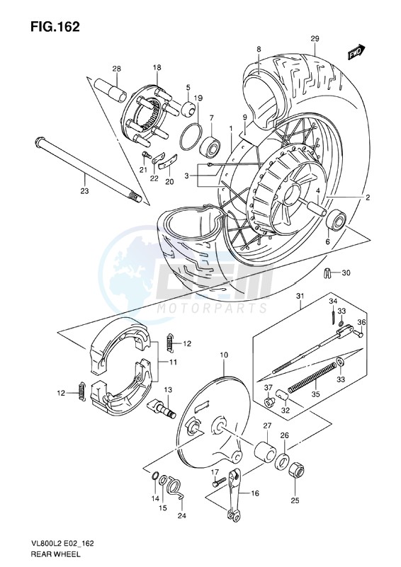 REAR WHEEL image