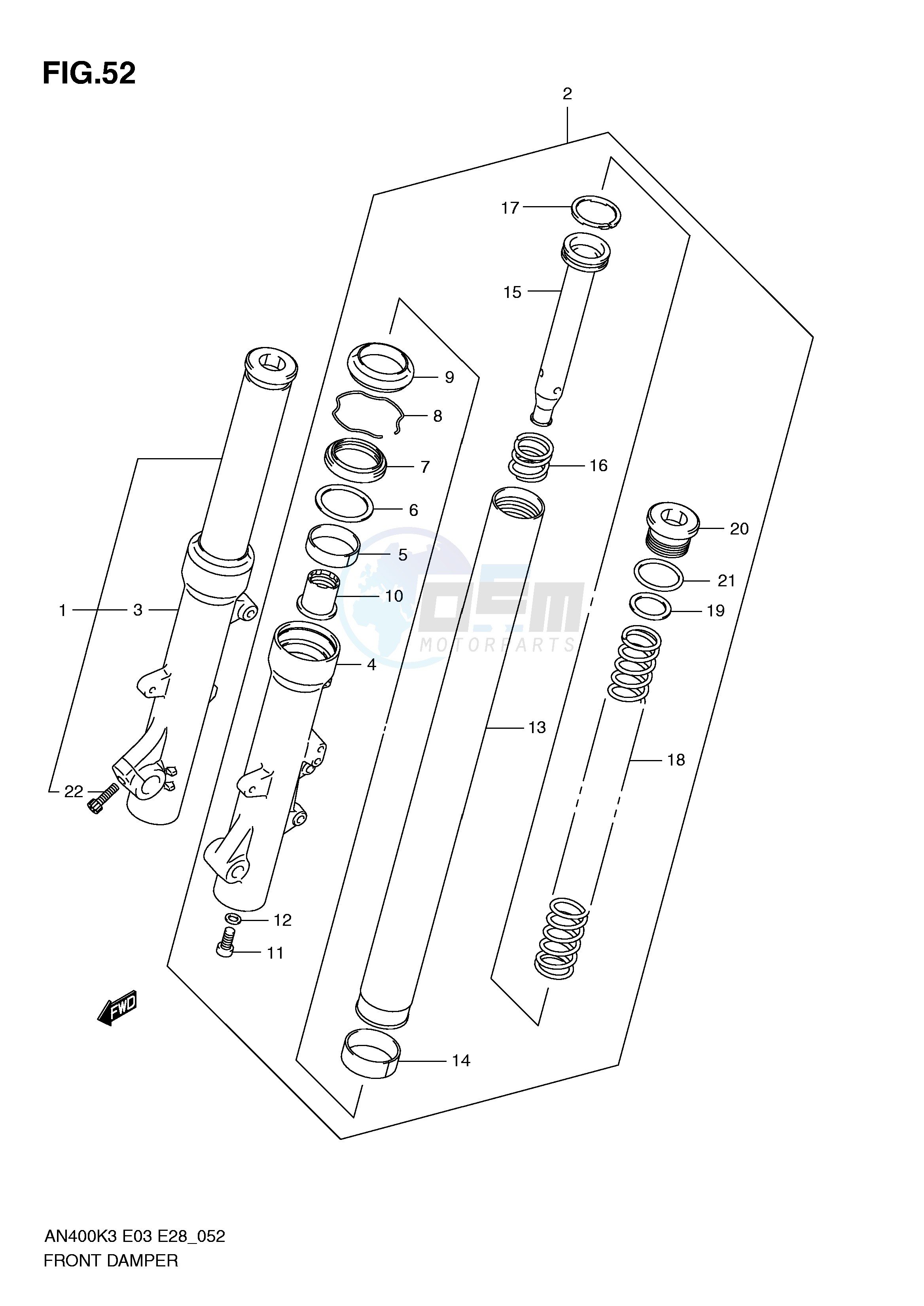 FRONT FORK DAMPER image