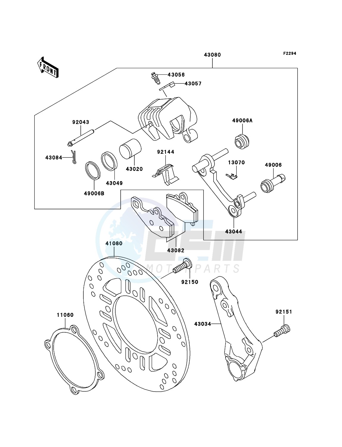 Rear Brake image