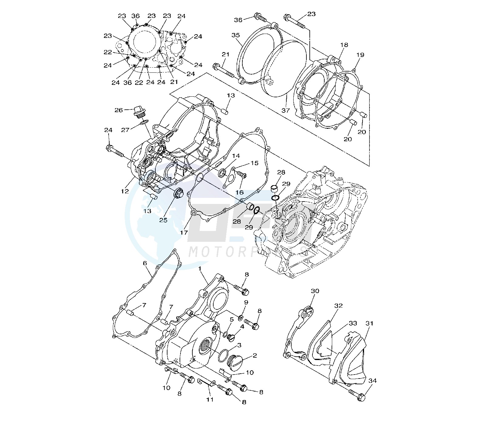 CRANKCASE COVER 1 image