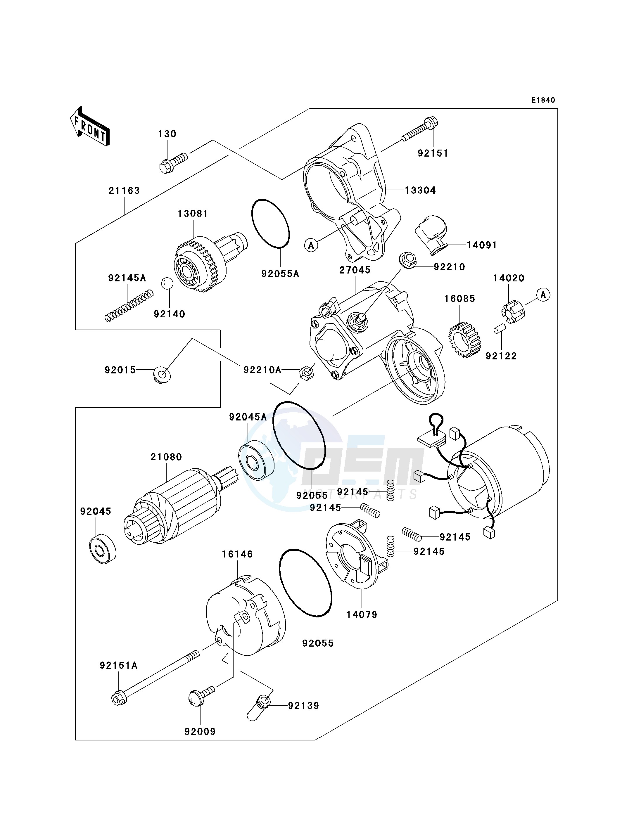 STARTER MOTOR image