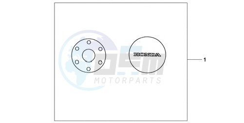 CRANKCASE COVER PEARL ACID YELLOW image