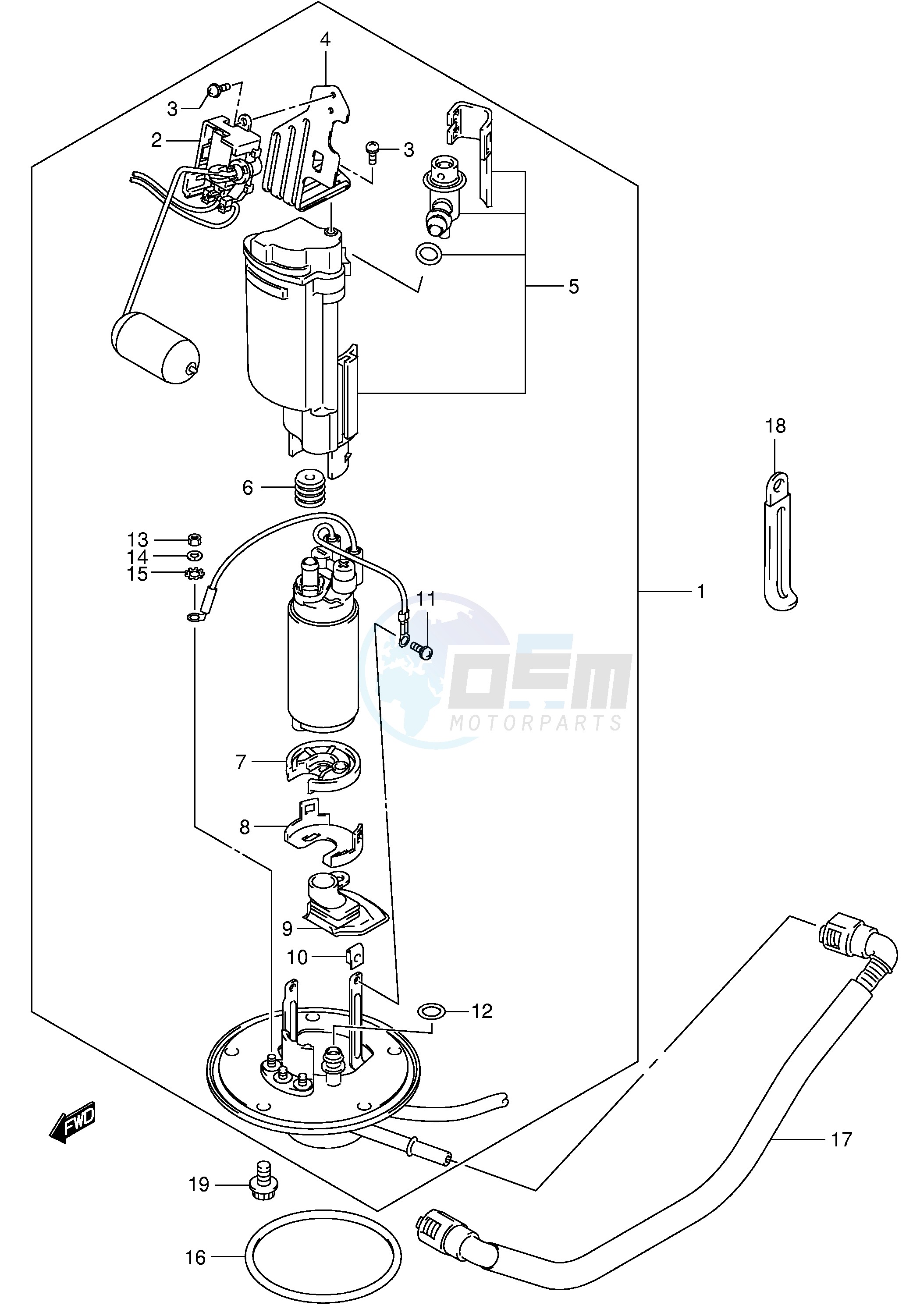 FUEL PUMP (MODEL K2 K3) image