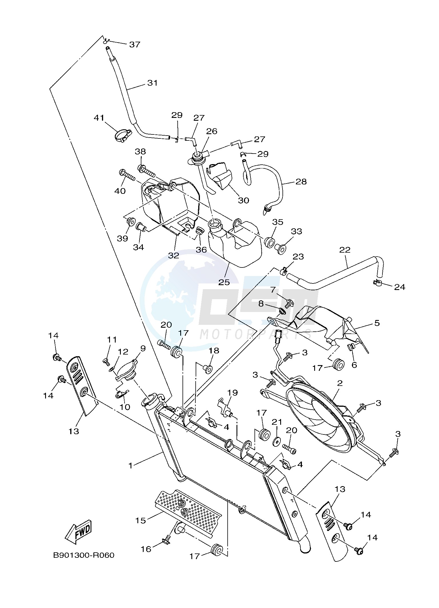 RADIATOR & HOSE image