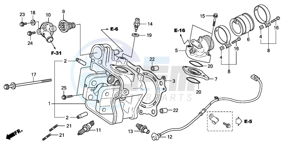 CYLINDER HEAD image