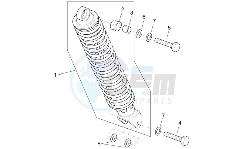 Rear Shock absorber image