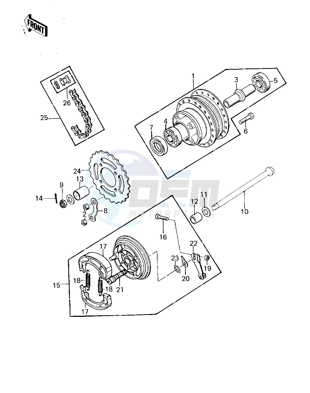 REAR HUB_BRAKE_CHAIN image