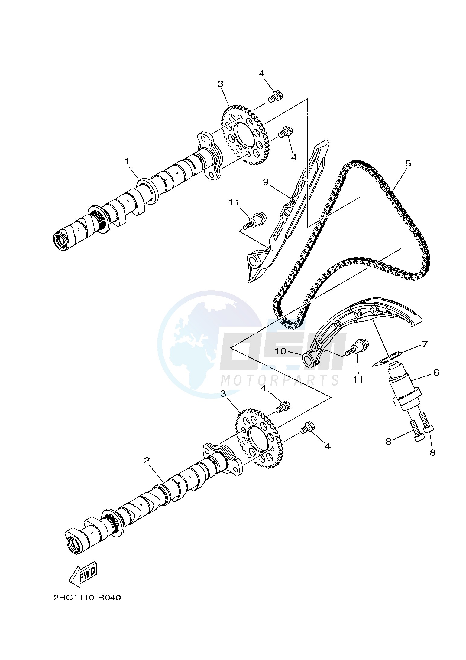 CAMSHAFT & CHAIN image