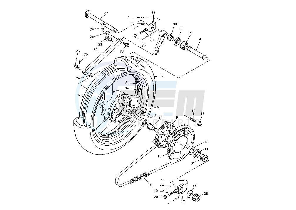 REAR WHEEL image