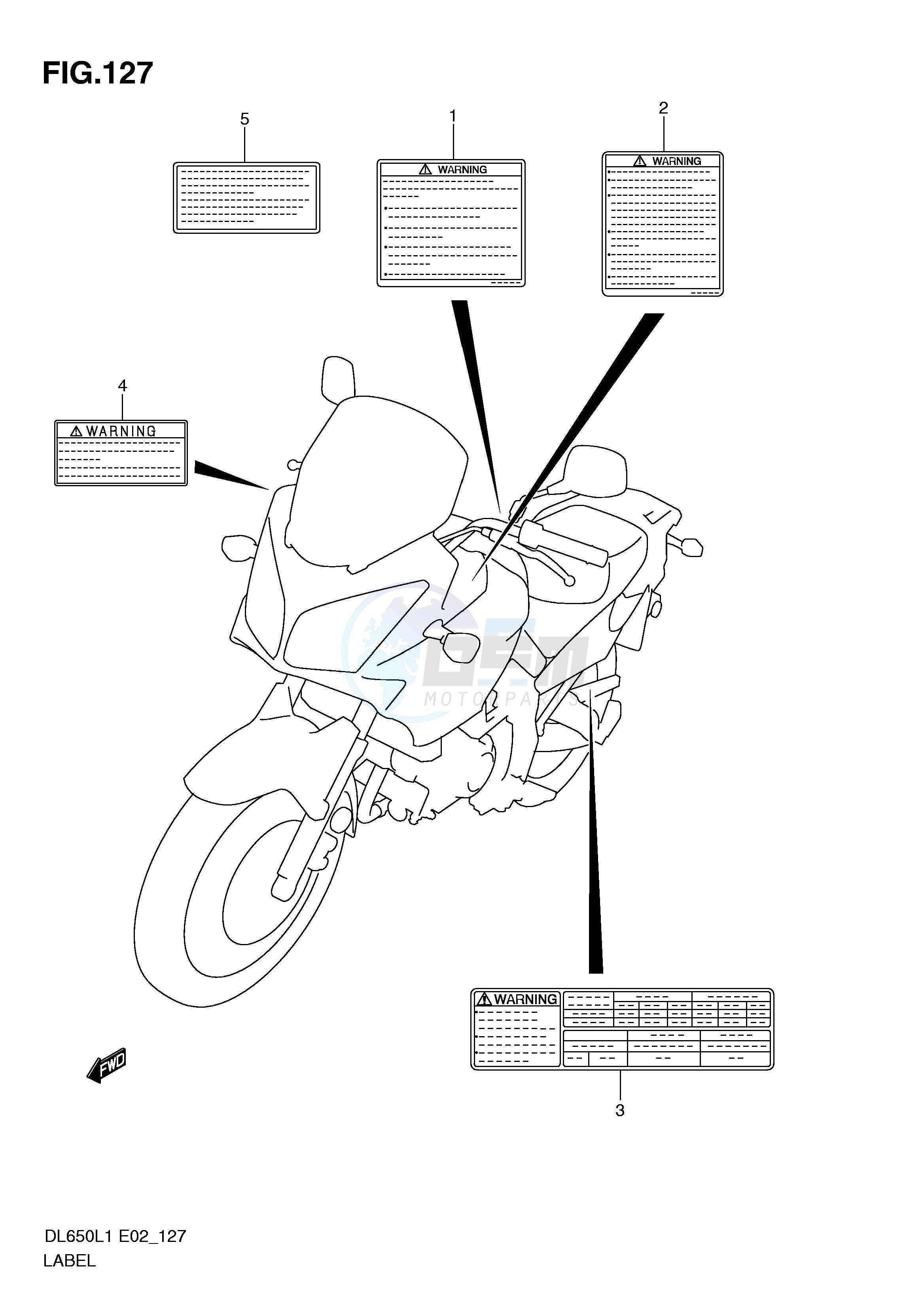 LABEL (DL650UEL1 E19) blueprint