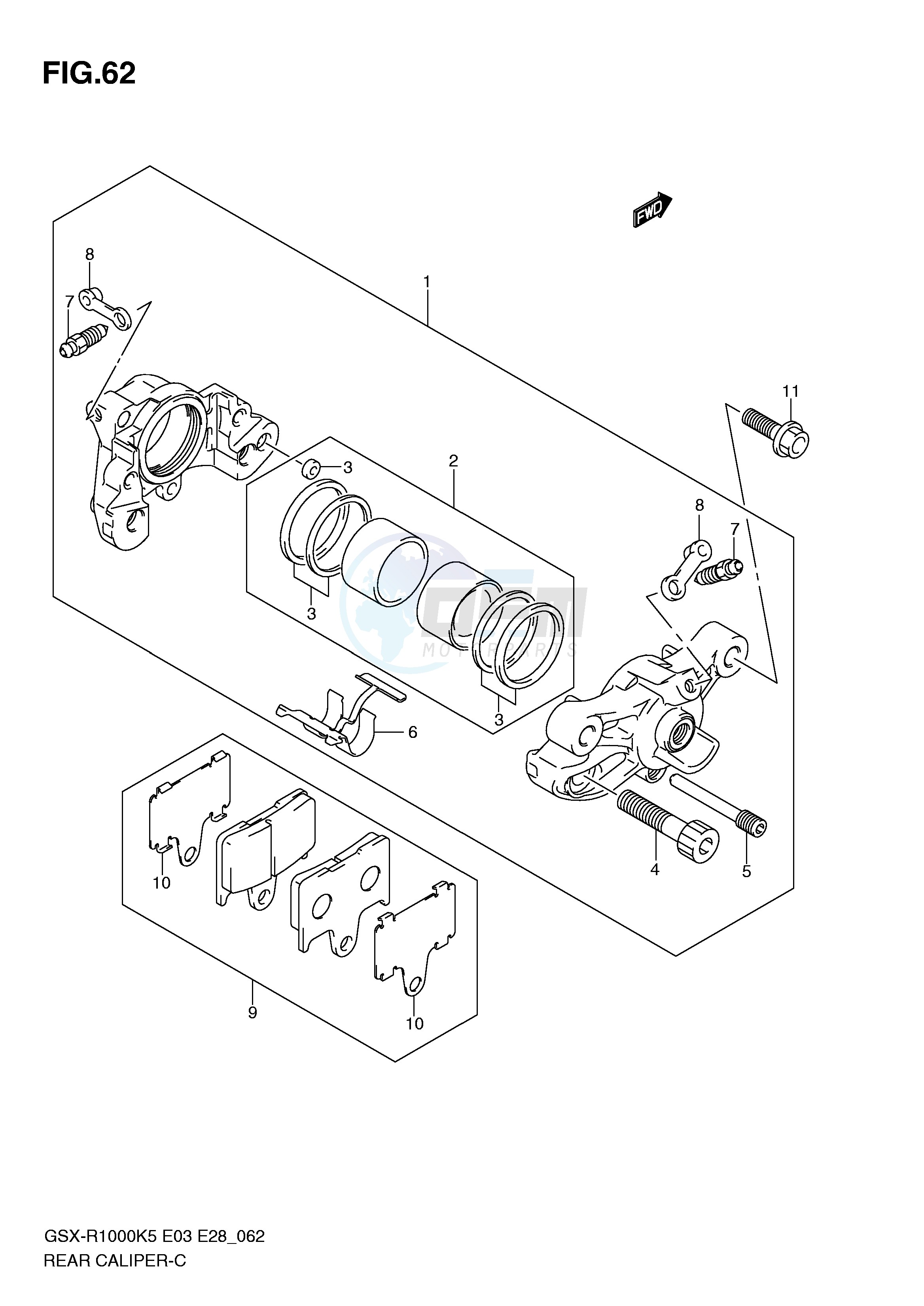 REAR CALIPER image