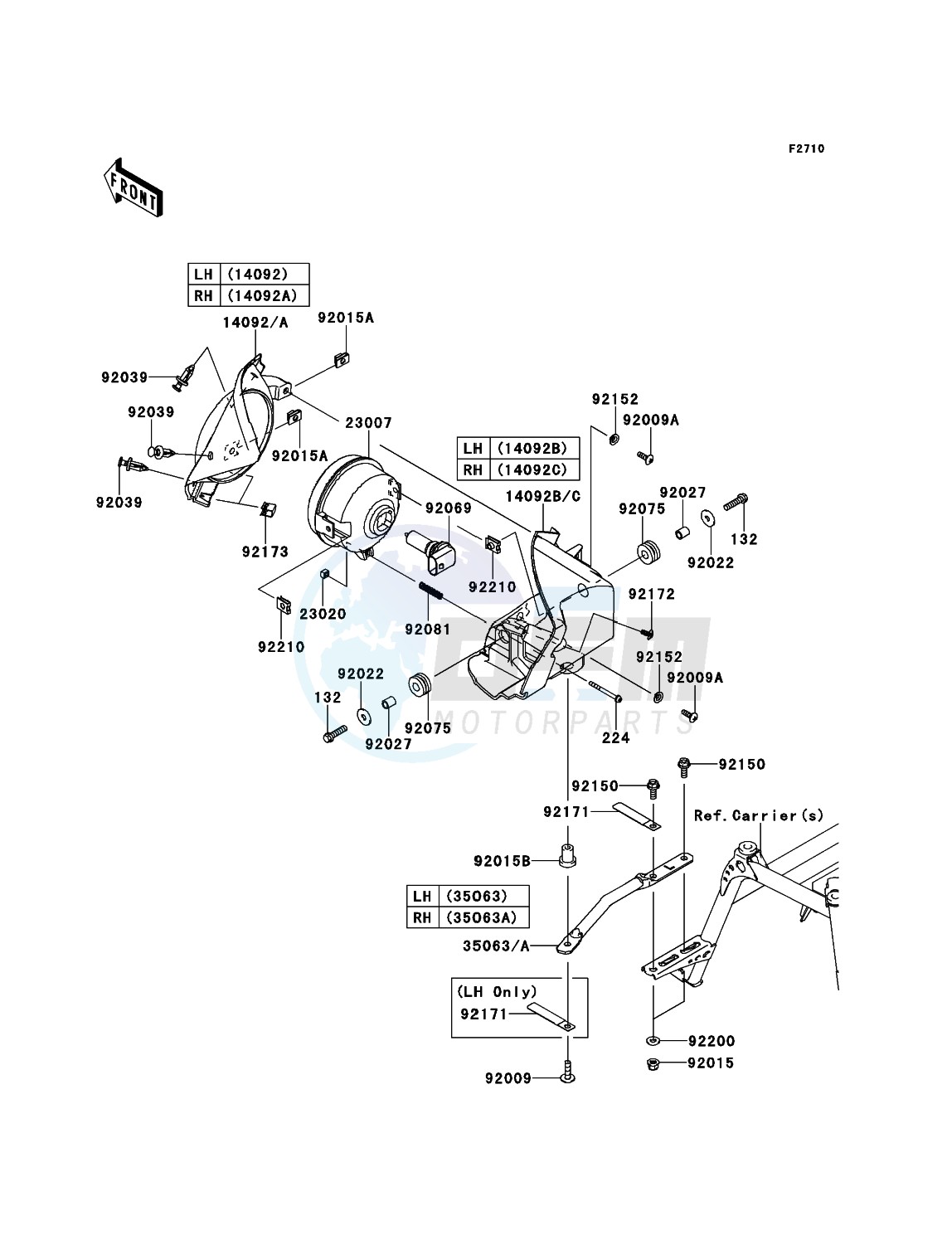 Headlight(s) blueprint