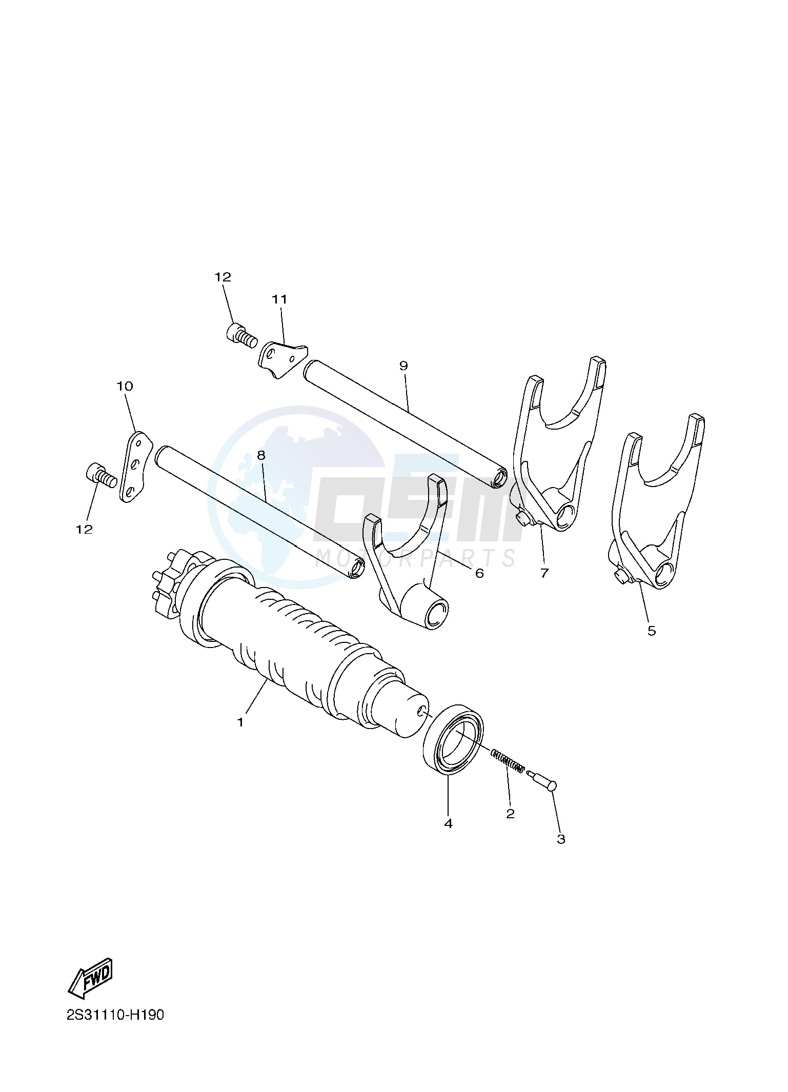 SHIFT CAM & FORK image