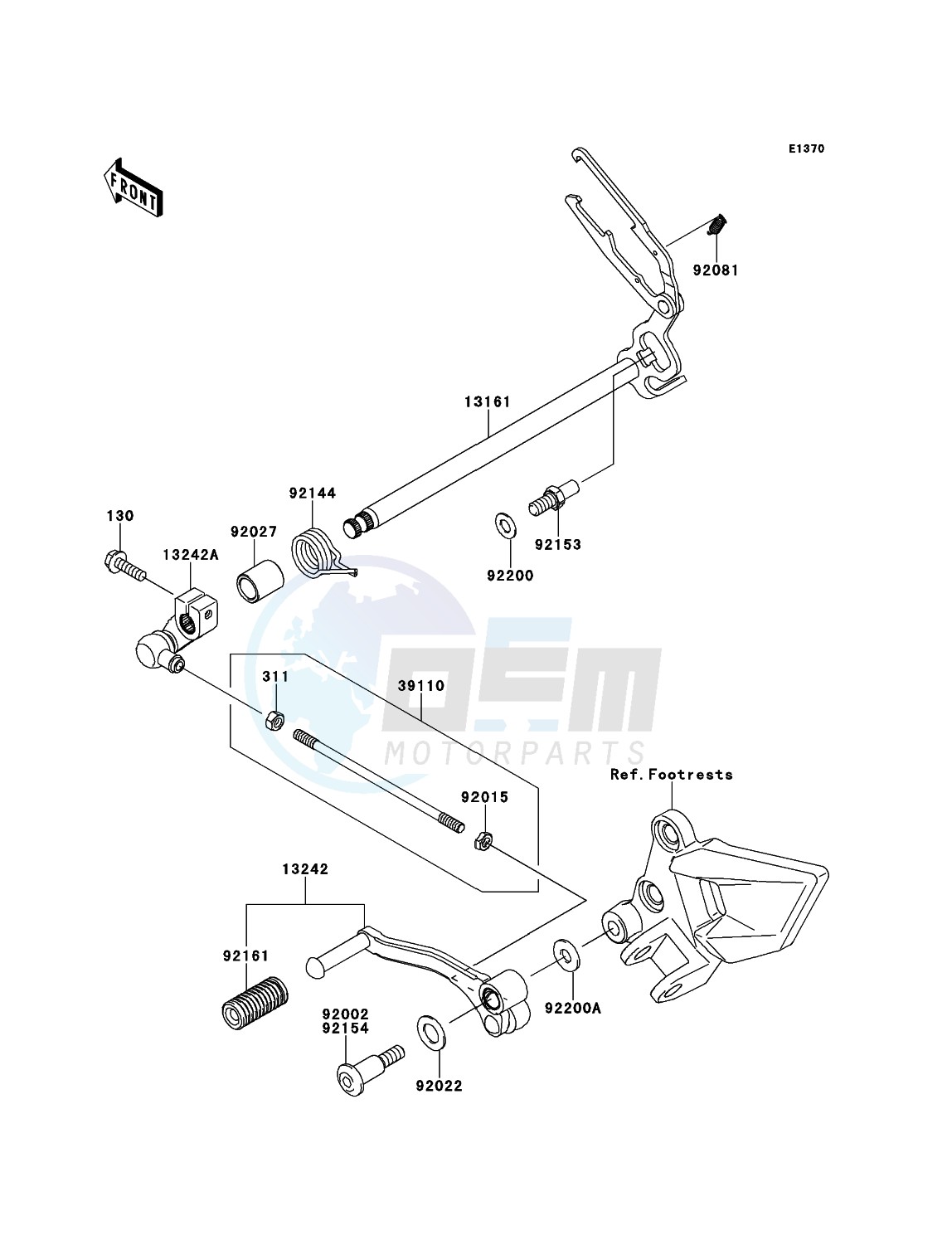 Gear Change Mechanism blueprint