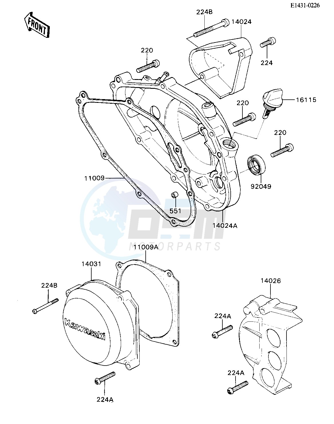 ENGINE COVER-- S- - image