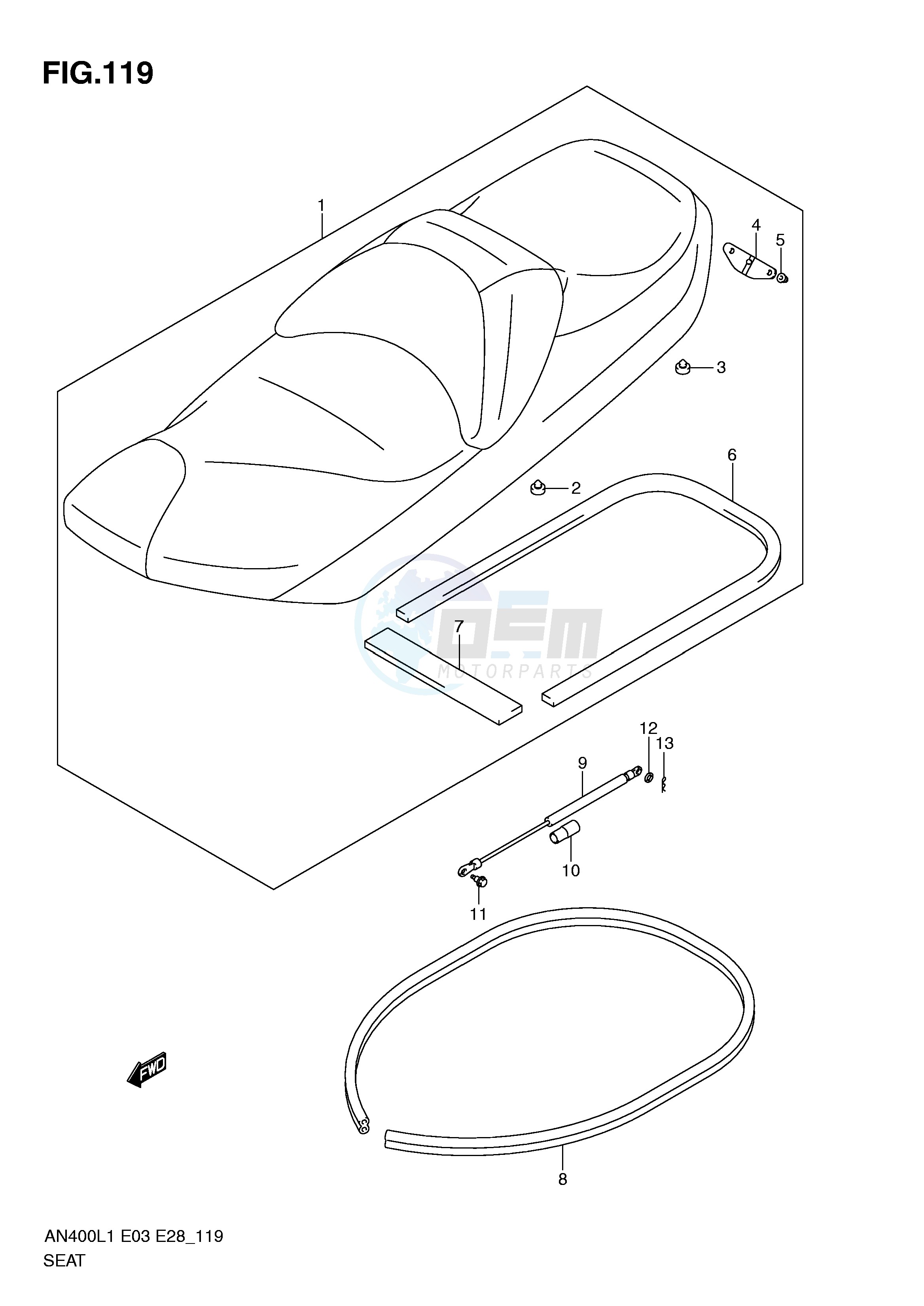 SEAT (AN400L1 E33) image