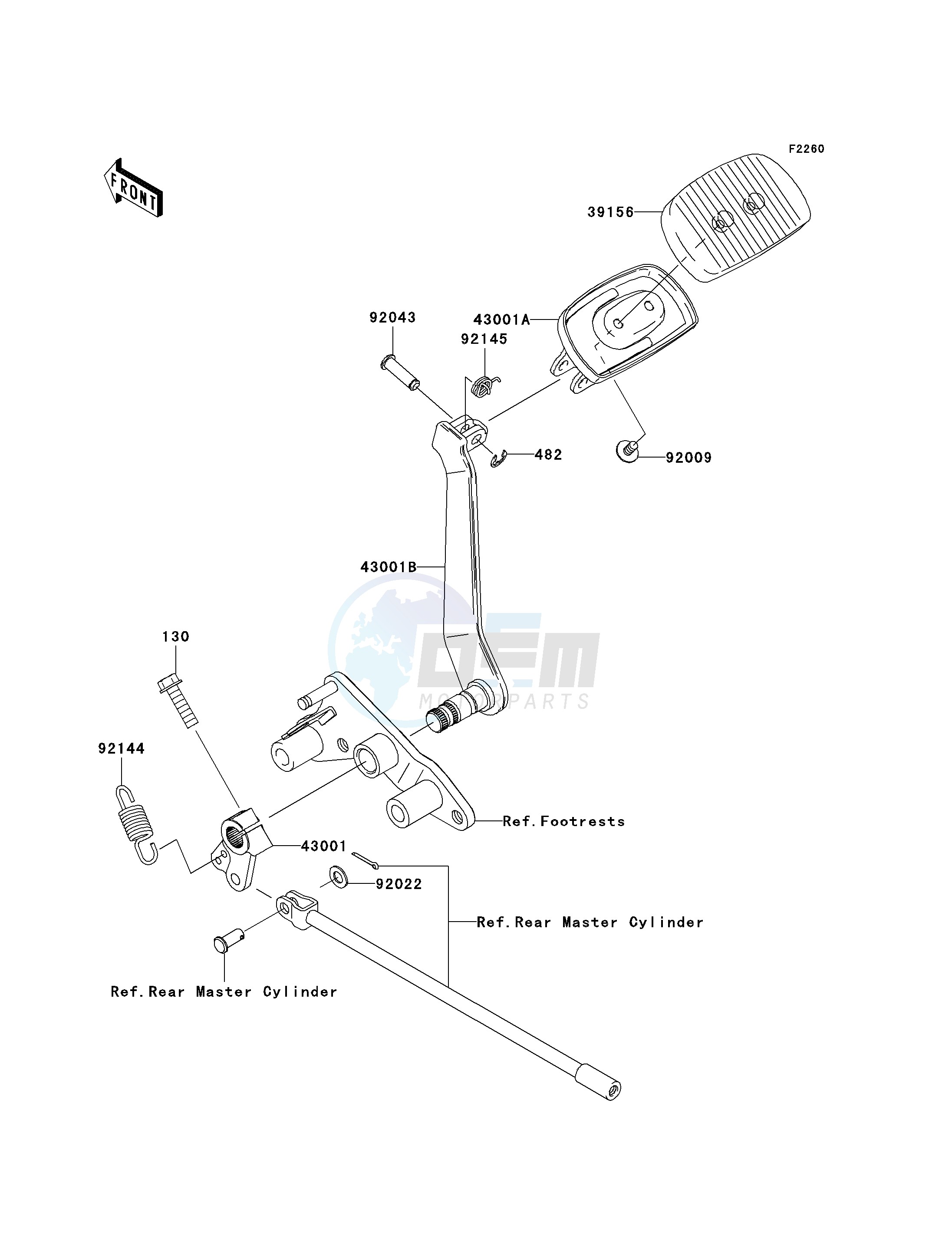 BRAKE PEDAL_TORQUE LINK image