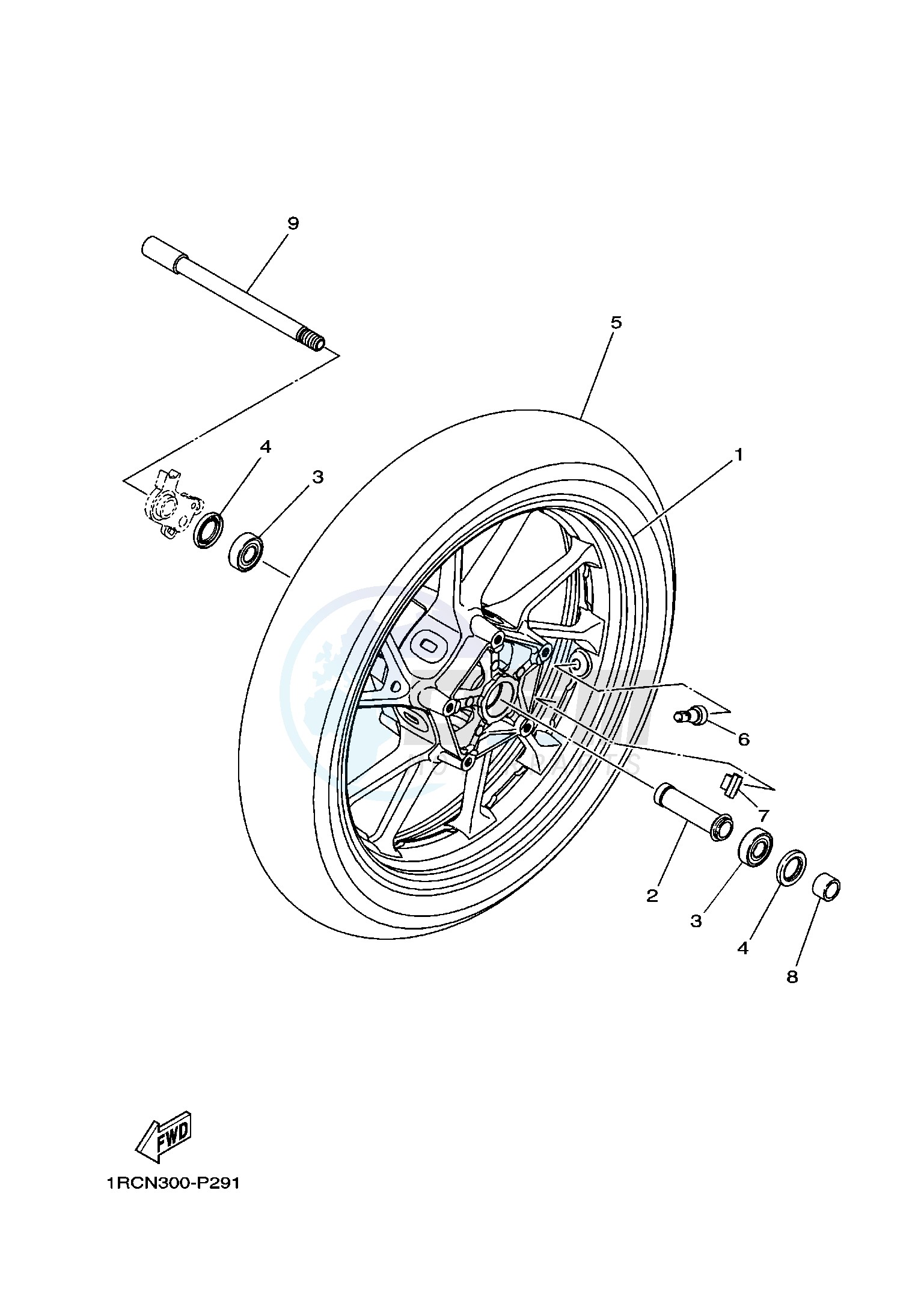 FRONT WHEEL image