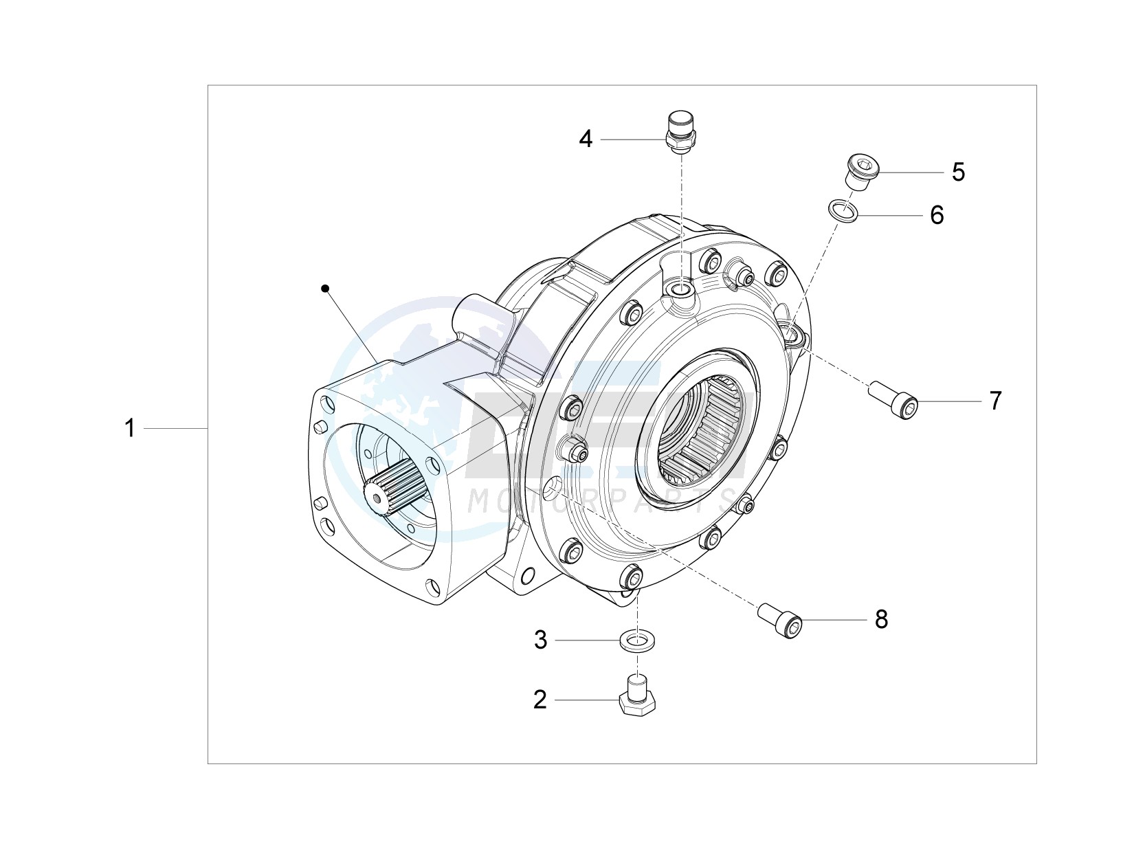 Rear transmission / Components image