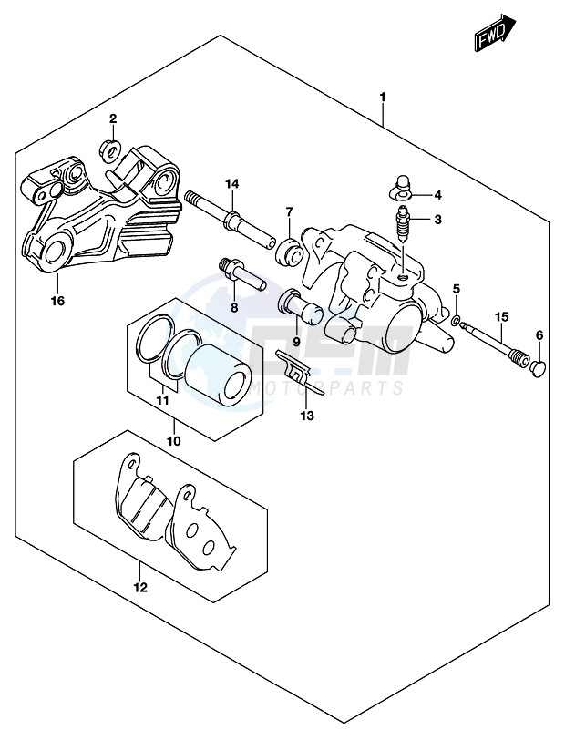 REAR CALIPER image