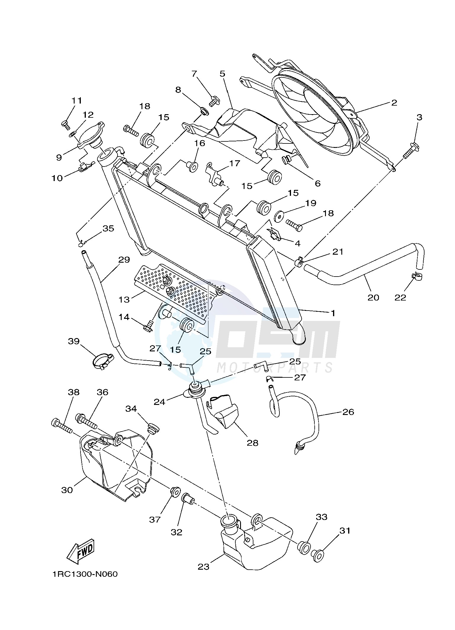 RADIATOR & HOSE image